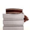 Armb Nder Ohrangerie | Gewebtes Armband, Schokobraun/Beige