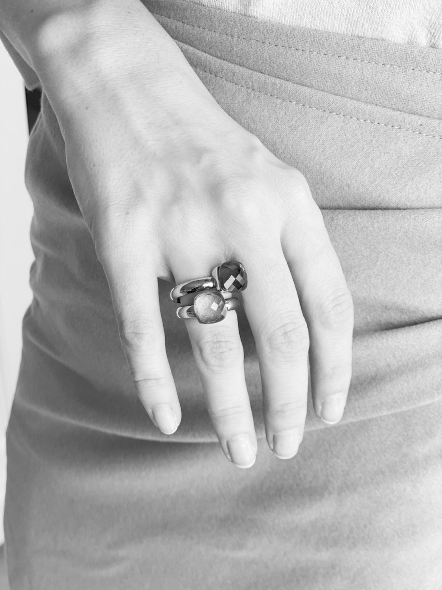 Accessoires Ohrangerie | Ring, Hellblau